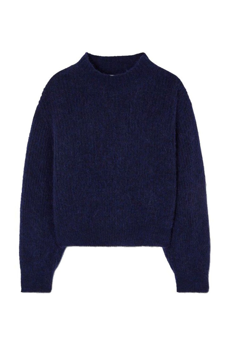 Clothing American Vintage | East Jumper - Navy Melange