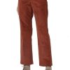 Clothing Paul Smith | Cotton-Stretch Cord Kick-Flare Trousers - Rust