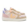 Shoes Veja | V-10 Suede Trainers - Multico Peach