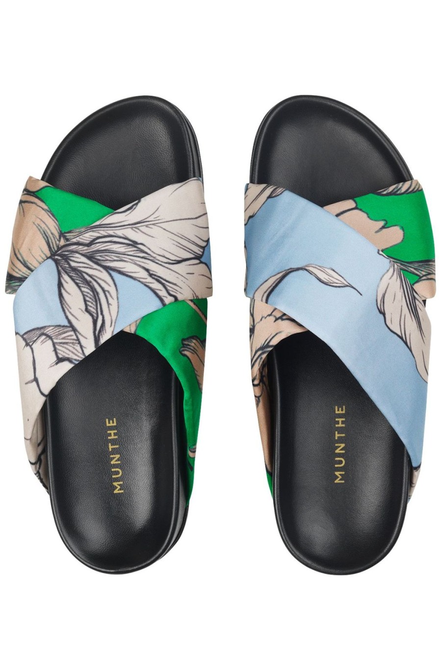 Shoes Munthe | Tumeric Sandals - Ice Blue