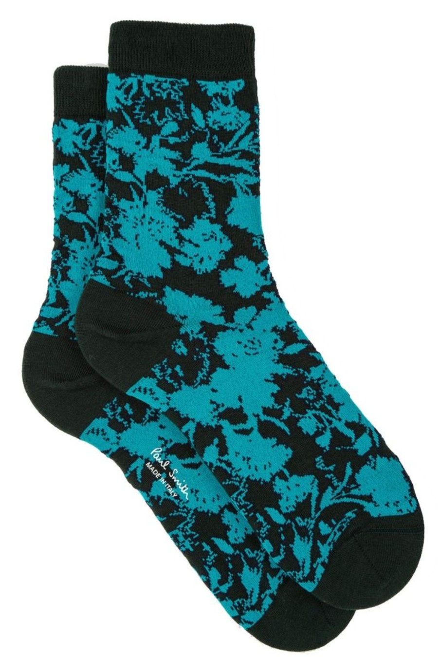 Accessories Paul Smith | Rave Floral Socks - Dark Green