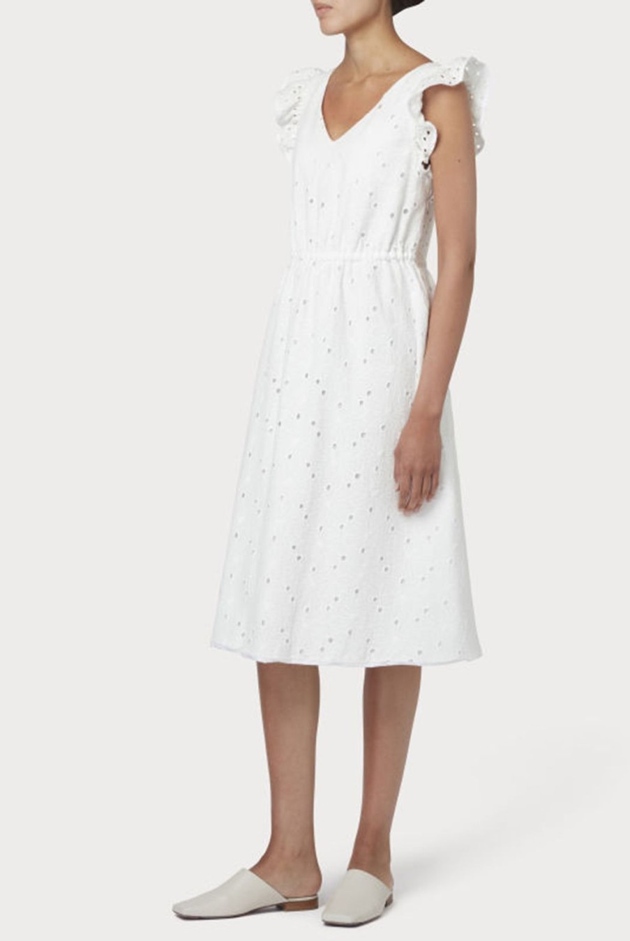 Clothing Paul Smith | Cotton Broderie Anglaise Dress - White