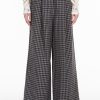 Clothing Weekend MaxMara | Aggetto Checked Trousers - Ultramarine