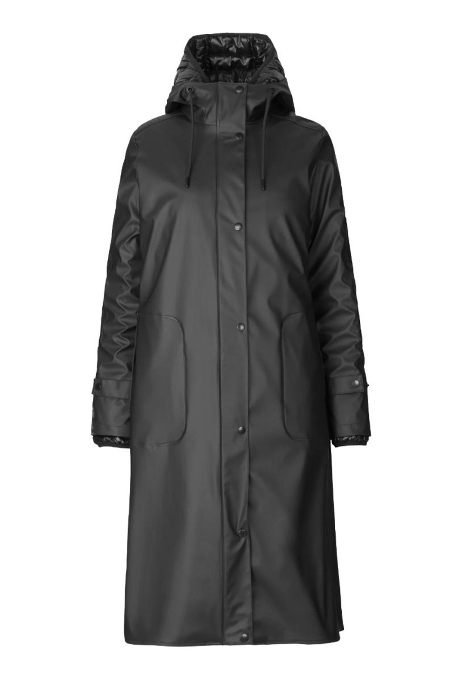 Clothing Ilse Jacobsen | Rain153 3 In 1 Raincoat - Black