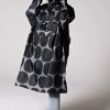 Clothing Rainkiss | Rain Poncho - Black Polka