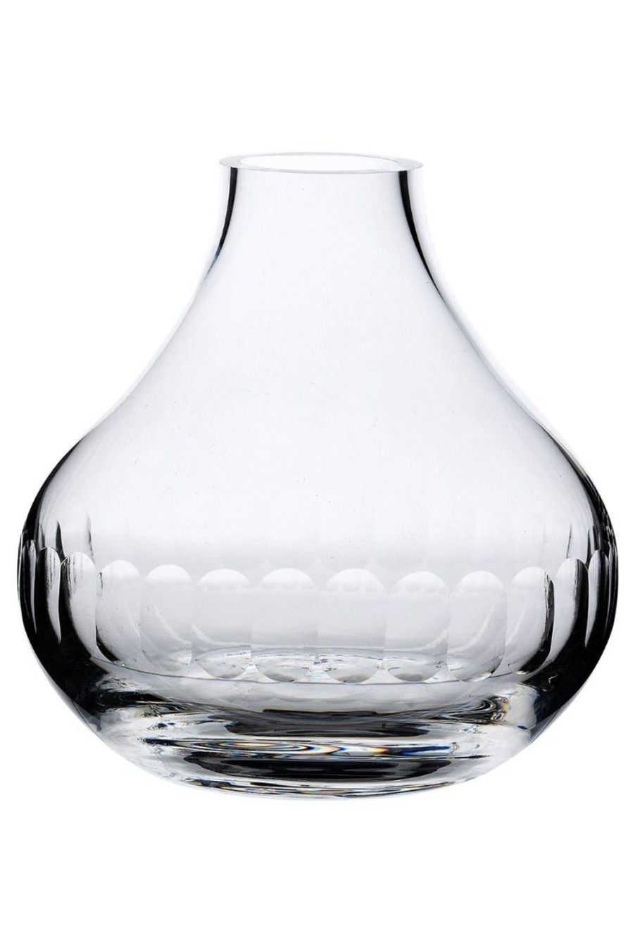 Lifestyle The Vintage List | Small Crystal Vase - Lens Design