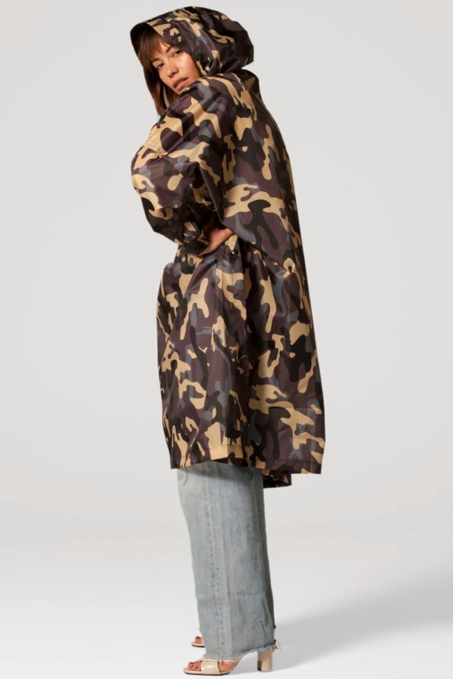 Clothing Rainkiss | Rain Poncho - Camo