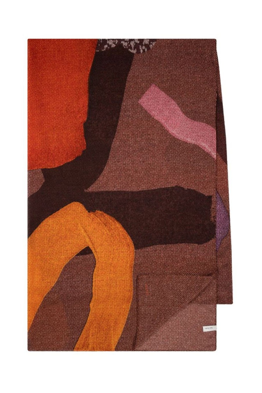 Lifestyle Paul Smith | Rug Print Scarf - Orange