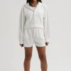 Clothing Juicy Couture | Opal Cosy Fleece Loose Shorts - Sugar Swizzle