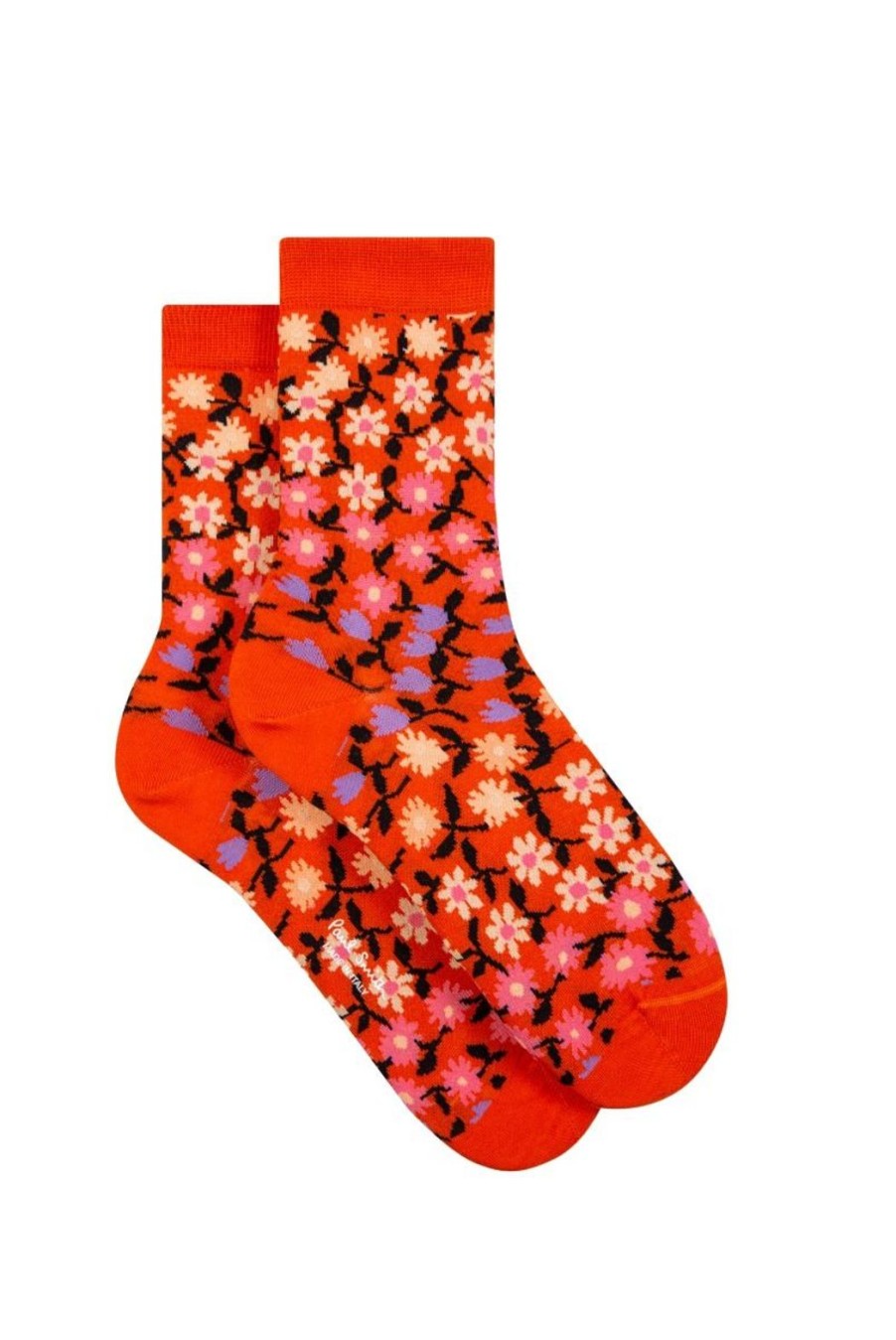 Accessories Paul Smith | Ditsy Floral Socks - Orange