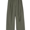 Clothing Weekend MaxMara | Adorato Relaxed-Fit Trousers - Khaki