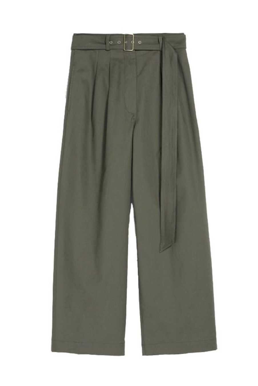 Clothing Weekend MaxMara | Adorato Relaxed-Fit Trousers - Khaki