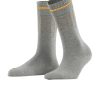 Accessories Falke | Neon Knit Socks - Grey Melange