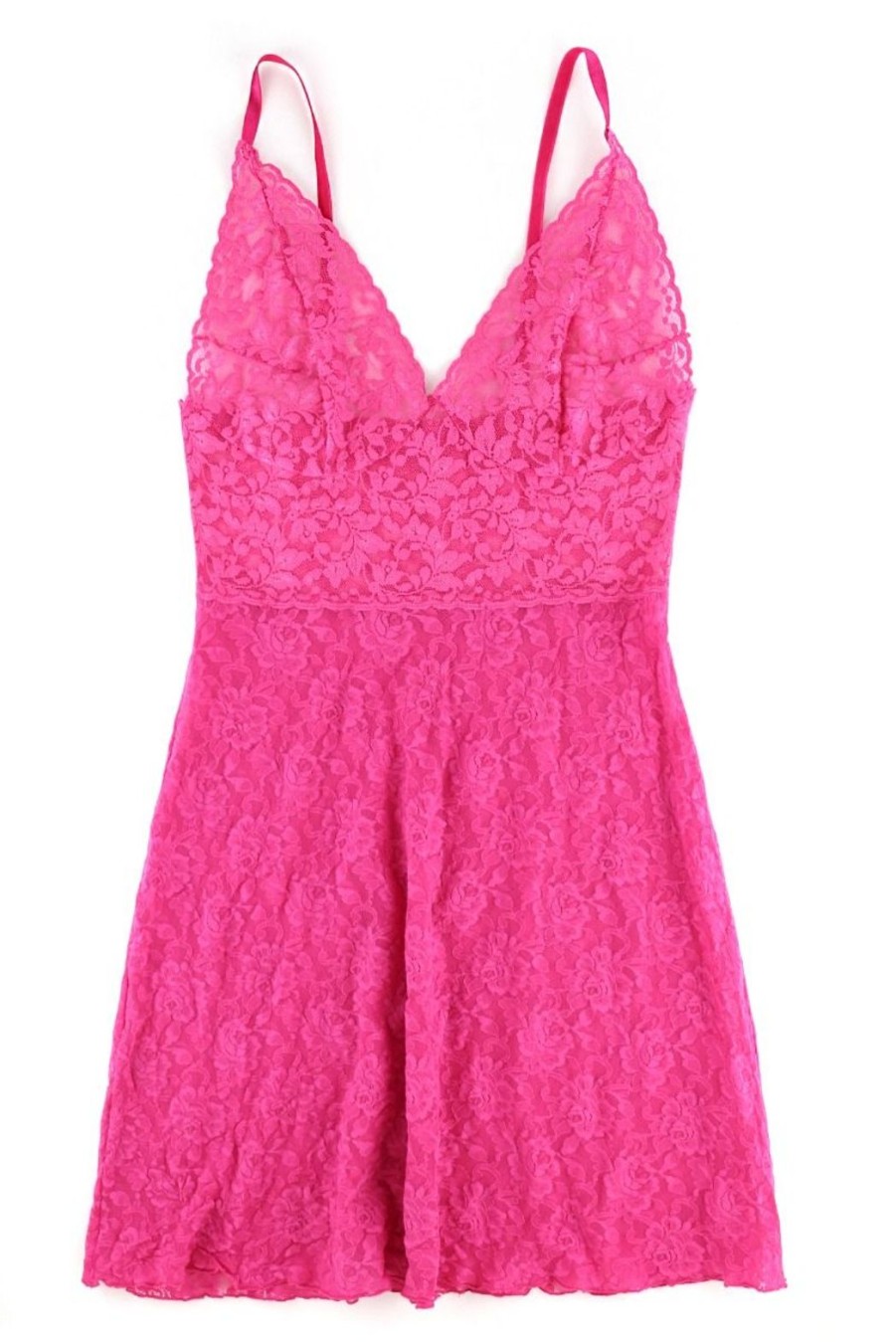 Clothing Hanky Panky | Signature Lace Retro Plunge Chemise - Dragon Fruit