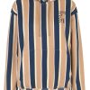 Clothing Stine Goya | Jamila Hoodie - Brown Stripes Responsible