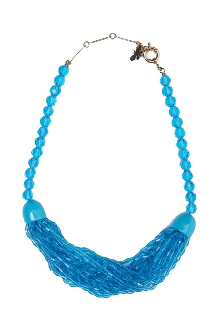 Accessories Weekend MaxMara | Agro Glass & Resin Necklace - Light Blue