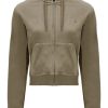 Clothing Juicy Couture | Robertson Classic Velour Hoodie - Vetiver