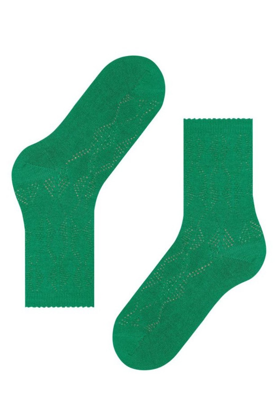 Accessories Falke | Argyle Vibe Socks - Emerald