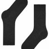 Accessories Falke | Cosy Wool Boot Socks - Anthracite Melange