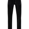 Clothing Juicy Couture | Del Ray Classic Velour Pocketed Bottoms - Black