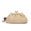 Accessories Weekend MaxMara | Niagara Medium Pasticcino Bag In Raffia - Camel