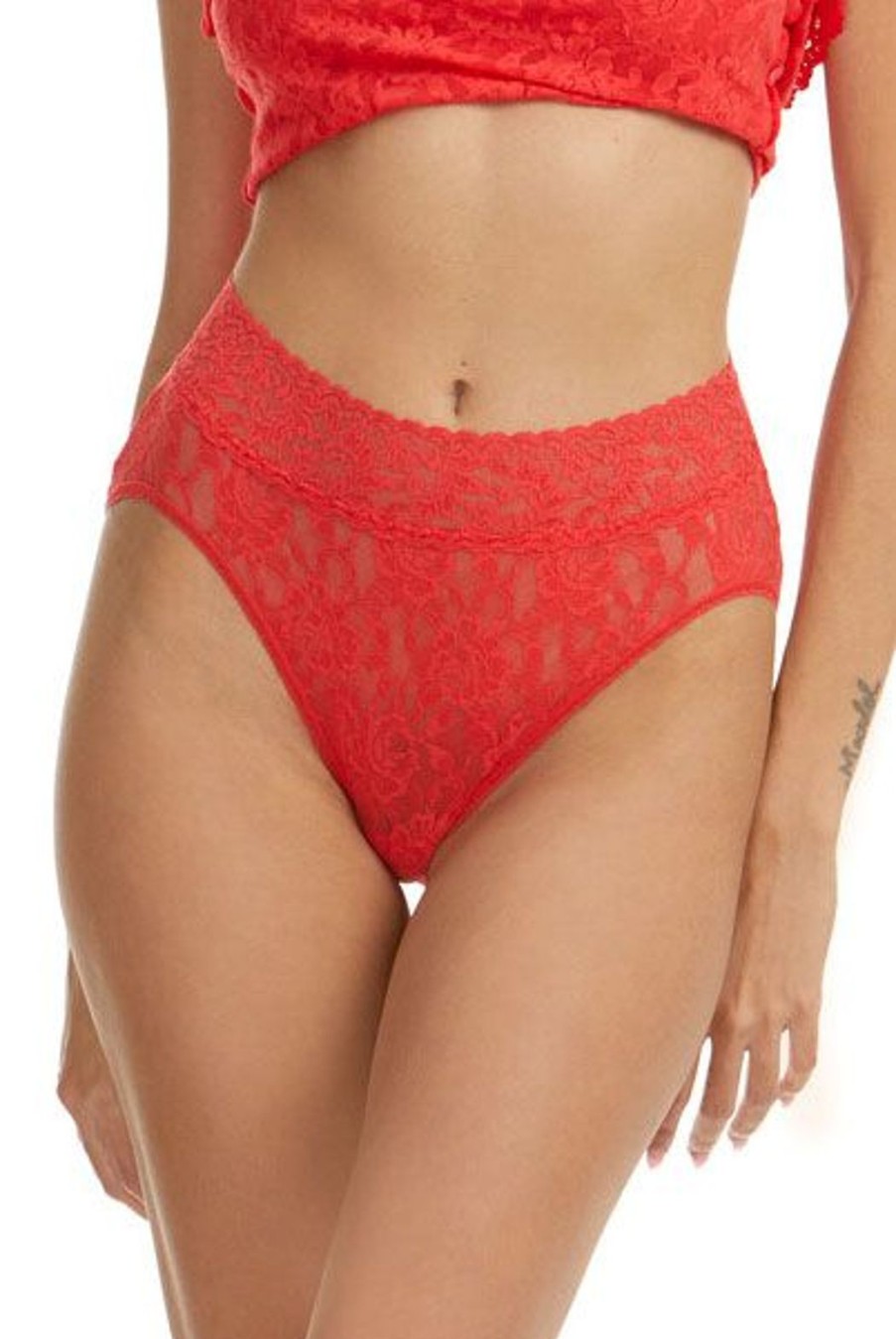 Clothing Hanky Panky | Signature Lace French Brief - Deep Sea Coral