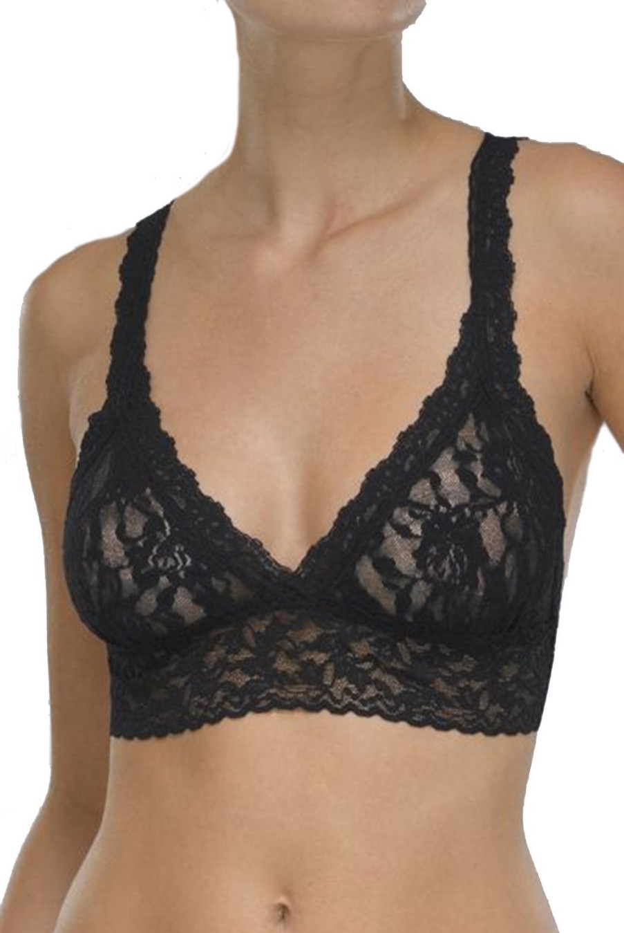 Clothing Hanky Panky | Signature Lace Crossover Bralette - Black