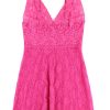 Clothing Hanky Panky | Signature Lace Retro Plunge Chemise - Dragon Fruit