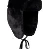 Accessories Paul Smith | Faux Fur Trapper Hat - Black