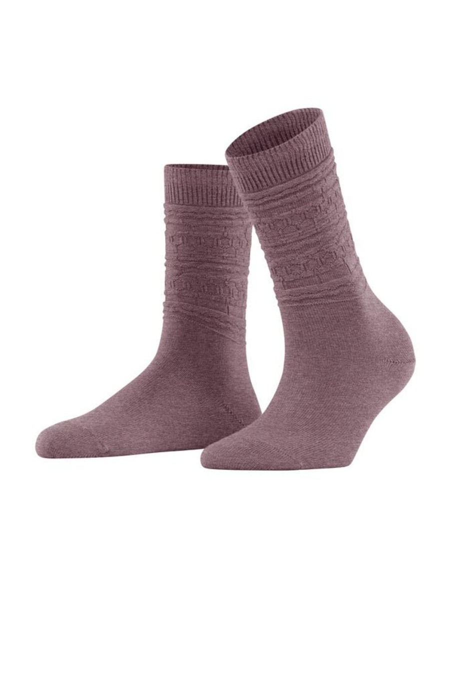 Accessories Falke | Monument Socks - Dark Mauve