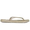 Clothing Ilse Jacobsen | Cheerful Glitter Flip Flops - Platin