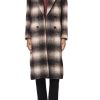 Clothing Paul Smith | Check Double Breasted Coat - Pink