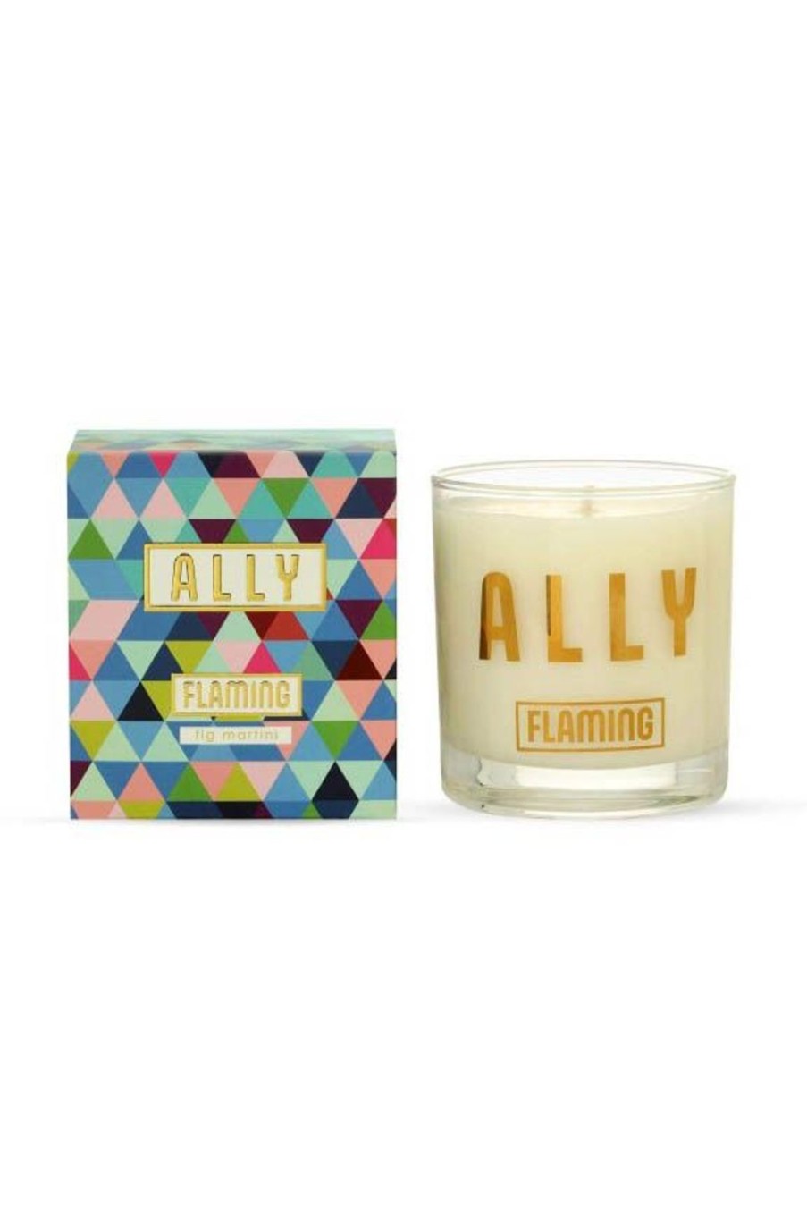 Lifestyle Flaming Candles | Ally Candle - Fig Martini