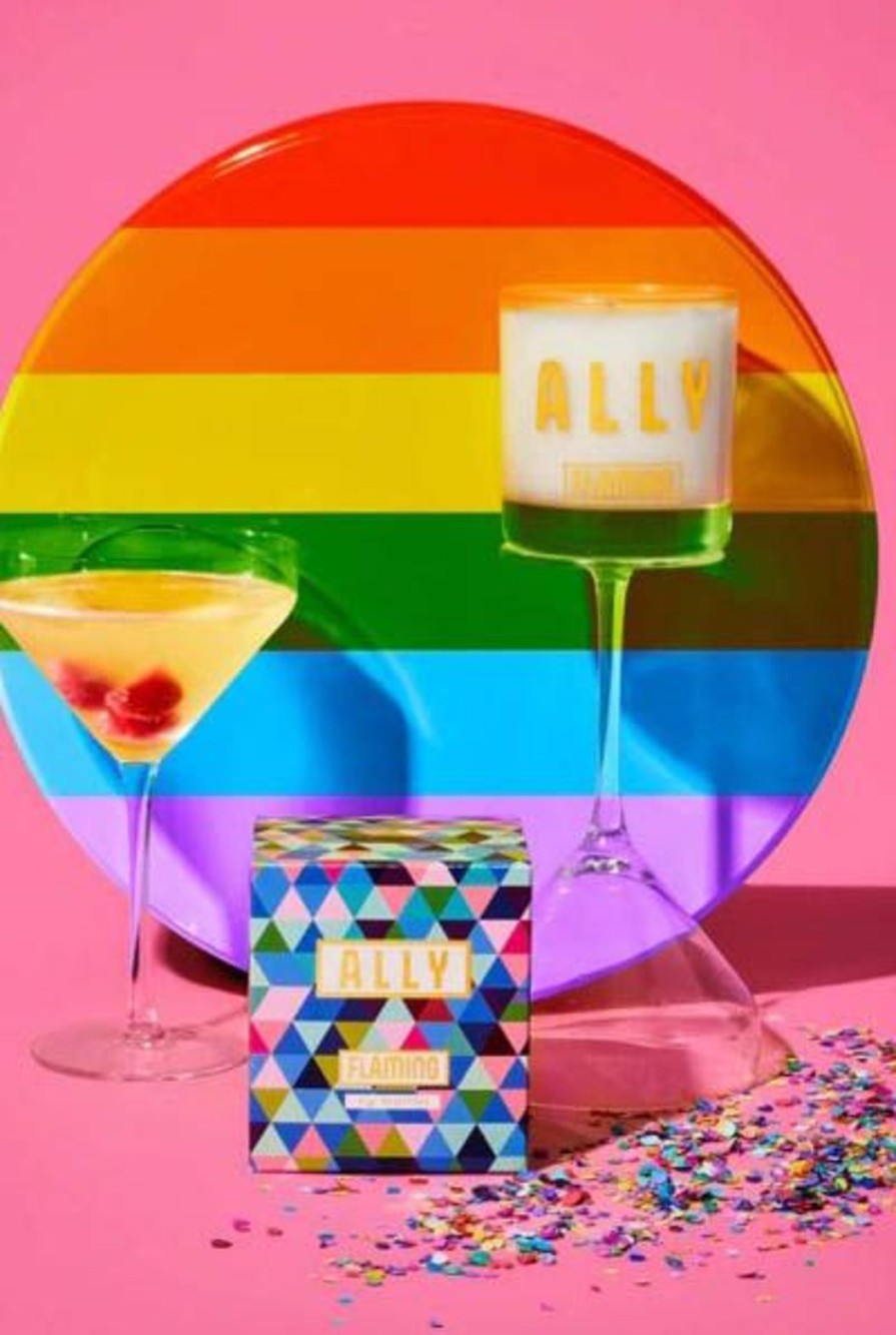 Lifestyle Flaming Candles | Ally Candle - Fig Martini