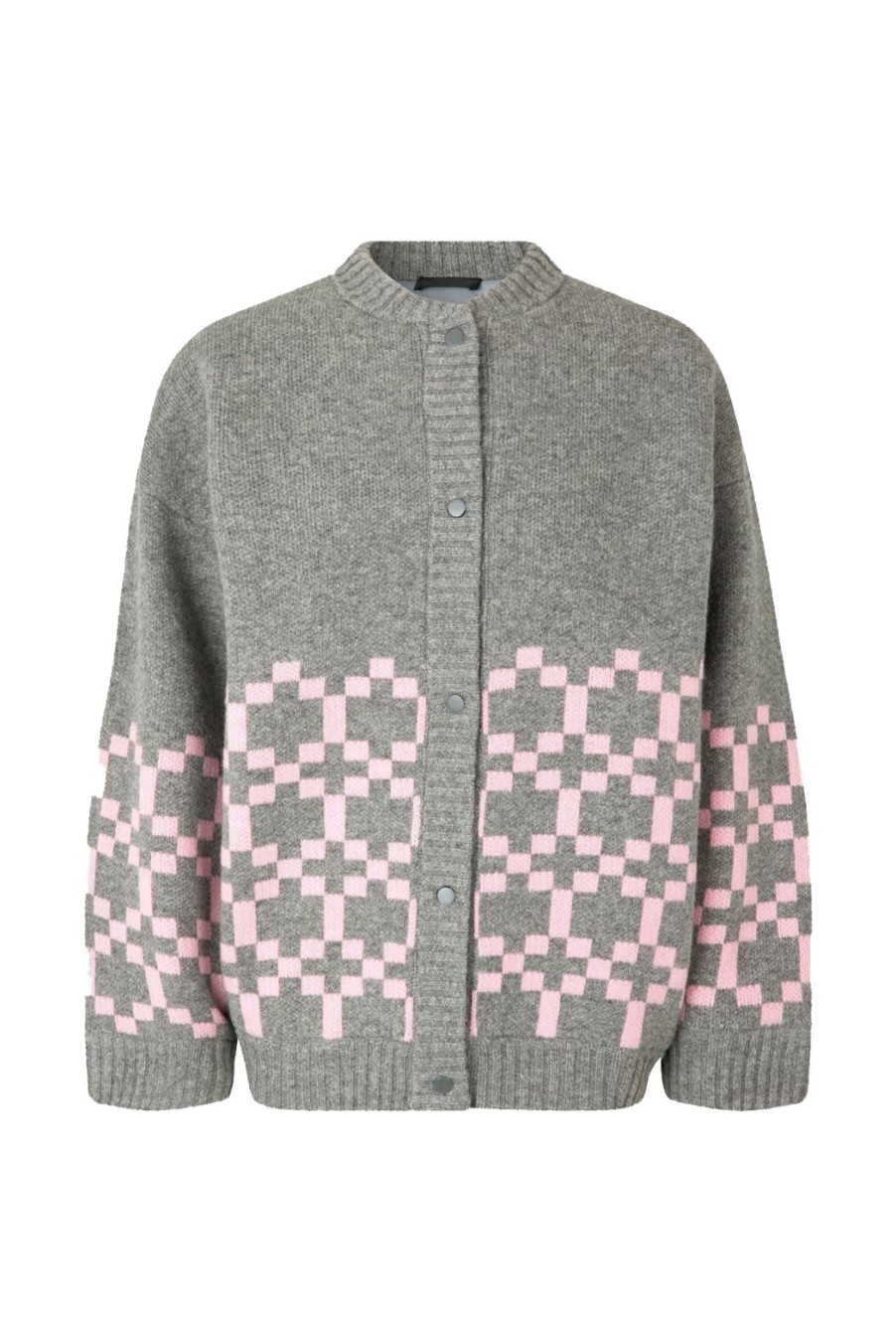 Clothing Stine Goya | Tino Cardigan - Graphic Check