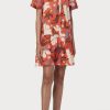 Clothing Paul Smith | Cotton Sea Floral Print Dress - Red