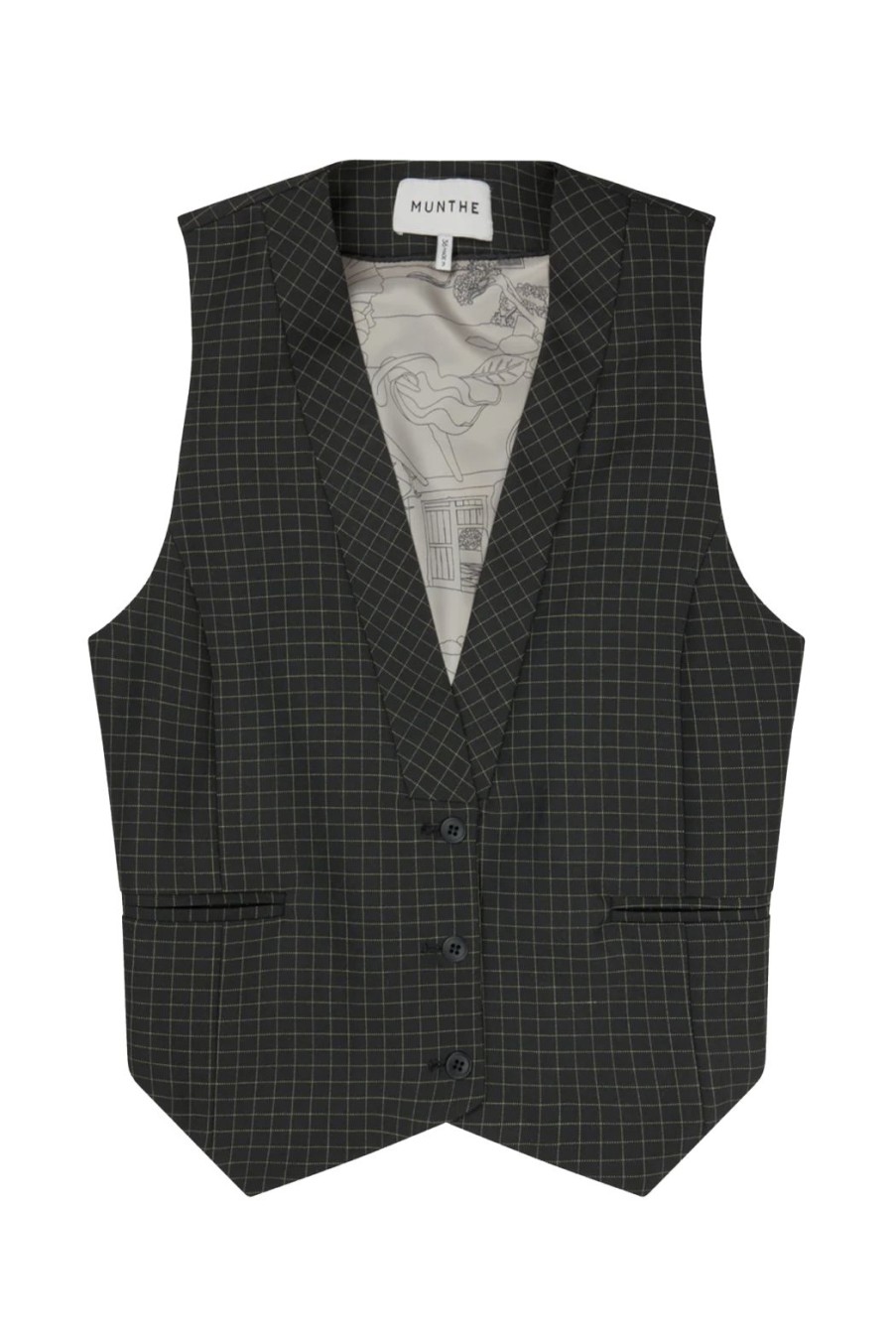 Clothing Munthe | Eric Vest - Black